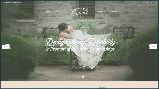 CC Website Screenshot